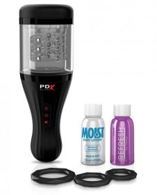 PDX Elite Talk Dirty Rotobator Stroker Talks &amp; Moans (SKU: TCN-PDRD526)