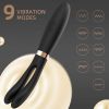 US Stock Clitoral vibrator with nipple clip,G-spot with 9 vibration modes, clitoral stimulator Couple Nipple clip toy Female toy